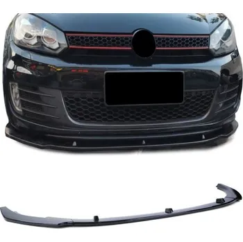Tuning Přední spoiler lip CUP černá lesklá pro . VW Golf 6 GTI 09-13