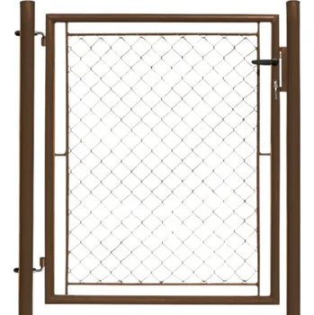 brána Branka zahradní CLASSIC, výška 95 x 100 cm FAB hnědá, s výplní klasického pletiva