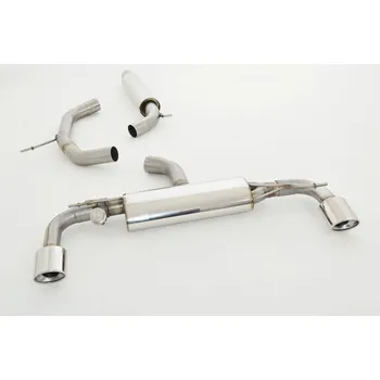 76mm Výfukový systém- Duplex s ovládáním klapek VW Scirocco III R - s certifikátem ECE (991441ARKL-X3-X)