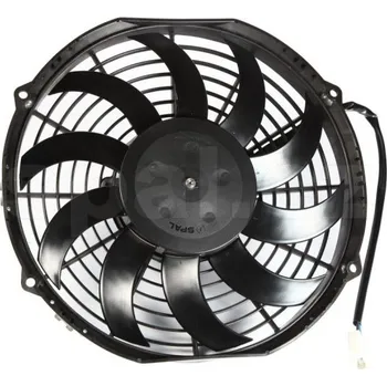 Domácí ventilátor Univerzální elektrický ventilátor SPAL 255m - tlačný, 12V