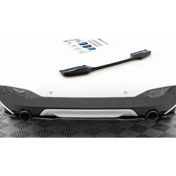 Tuning Centrální splitter zadního nárazníku pro BMW X1 M-PAK. F48