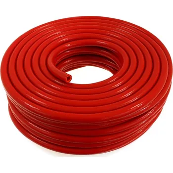 Zahradní hadice Silikonová podtlaková hadice 15mm vystužená, červená