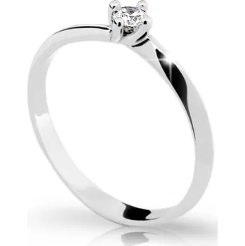 Prsten Cutie Jewellery Z6811-1907 Prsten z bílého zlata se zirkonem model 1907 vel.&nbsp;52 – zlatý šperk ryzosti 585/1000 v Dárkovém balení s Certifikátem GLRWB-52-25341