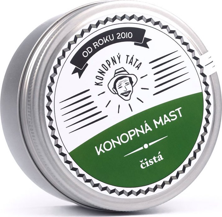 Konopný táta Konopná mast Váha: 15 ml