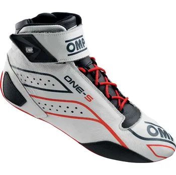 Moto obuv FIA boty OMP ONE-S bílá
