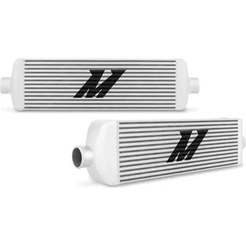 Chlazení pro motocykl Závodní intercooler MISHIMOTO - Universal Intercooler J Line 750 x 190 x 95mm, stříbrný
