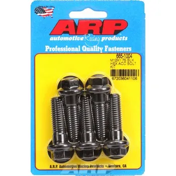Šroub ARP sada šroubů M12 x 1.75 x 40 černý oxid Hex