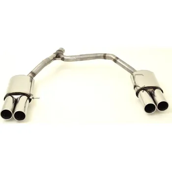 Tlumič výfuku Duplex sportovní tlumič výfuku VW Jetta 1KM - s certifikátem ECE (971434TD-X)