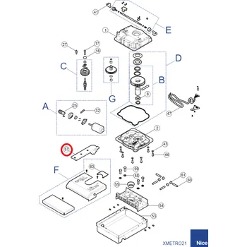 NICE PMCBR1736.4630 puzdro 40x44 H-20 pre XMETRO