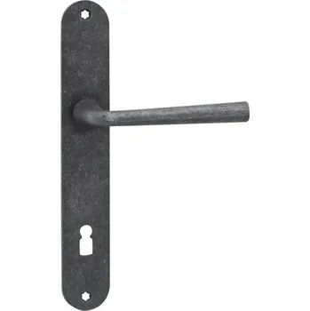 Dveřní kování Kovaná klika černá Cobra BURG BB72