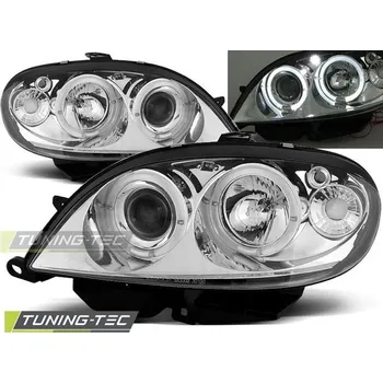 Přední světlomet PŘEDNÍ SVĚTLA CITROEN SAXO 09.99-06.03 ANGEL EYES CHROM