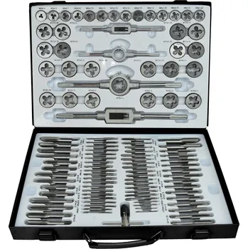 Závitořezný nástroj 110 dílná sada závitníků