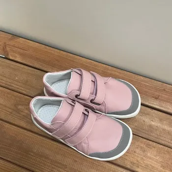 Chlapecké sandály Baby Bare Shoes Febo GO Grey/Pink Velikost: 25