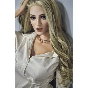 Silikonová panna Elsa-Babe Doll Elsababe sex-dolls Olivia Smith 165cm / Anime Platinum Silicone Sex Doll