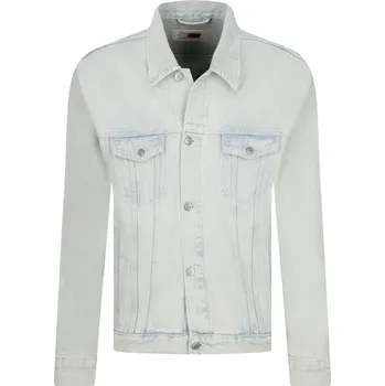 Pánská bunda Tommy Hilfiger Džínová bunda tommy hilfiger x lewis hamilton | Barva:světlo modrá | Velikost:XL