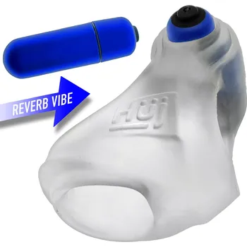 Hünkyjunk REVSLING Vibrating Cocksling Clear Ice