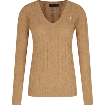 Dámský svetr POLO RALPH LAUREN Vlněný svetr | Barva: okrová | Velikost:XS