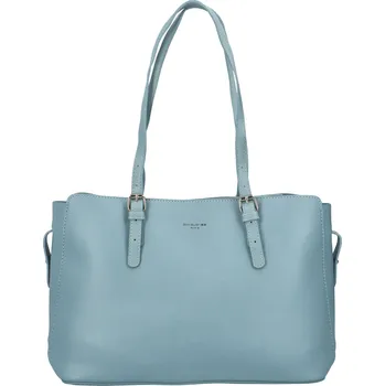 Kabelka Dámská kabelka přes rameno světle modrá - David Jones Brina modrá