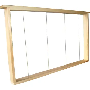 Rámek do úlu 39x24 cm - naděrovaný a nadrátkovaný, vypnutý, osazený mezerníky