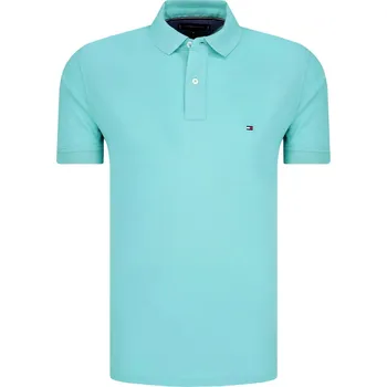 Pánské tričko Tommy Hilfiger Polokošile TOMMY | Barva:mátově zelený | Velikost:XL