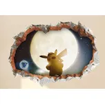 Pikachu a měsíc samolepka na zeď 60 x…