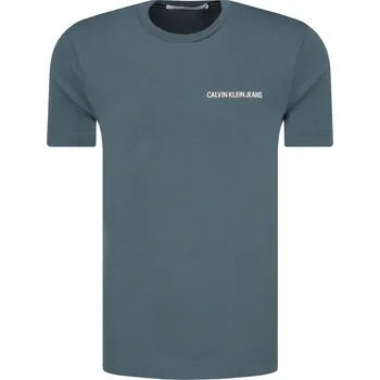 Pánské tričko CALVIN KLEIN JEANS Tričko | Barva:grafitově šedý | Velikost:XL