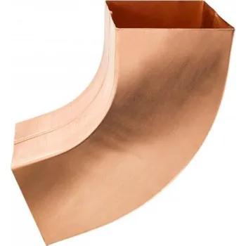 okap Koleno měděné hranaté 100 mm