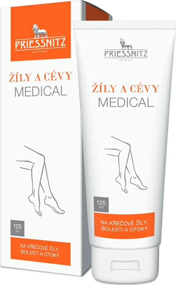 Priessnitz Žíly a cévy Medical 125ml