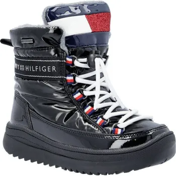 Dívčí sněhule Tommy Hilfiger Oteplený sněhule | Barva:černý | Velikost:32