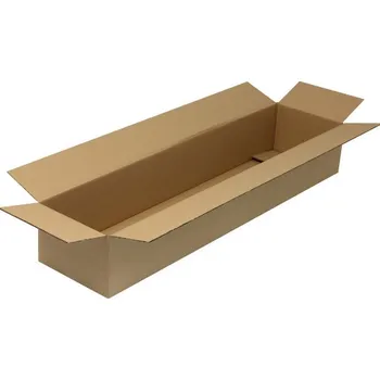 Karton Skládací krabice z vlnité lepenky, 2vrstvá, vnitřní rozměry 1300 x 300 x 200 mm, kvalita 2.20BC