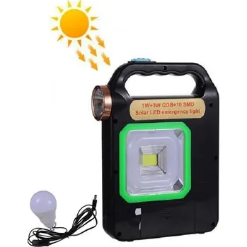 Venkovní osvětlení Solar S5V/3W Osvětlení přenosné s USB (Solární multifunkční zařízení)