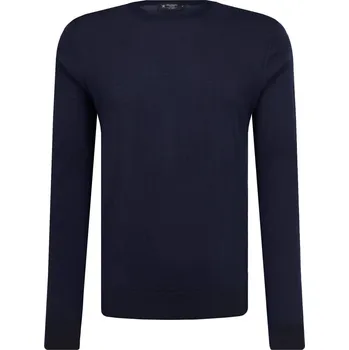 Pánský svetr Hackett London Svetr FF GG MERINO CREW | Barva:tmavě modrá | Velikost:M
