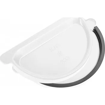 okap Čílko pozinkované šedo bílé 330 mm s gumou