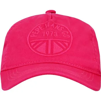 Oblečení a móda Pepe Jeans London Kšiltovka SOLID | Barva:růžová | Velikost:S