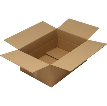 Karton Krabice z vlnité lepenky, 2vrstvá, vnitřní rozměry 610 x 430 x 250 mm, formát A2, kvalita 2.30BC