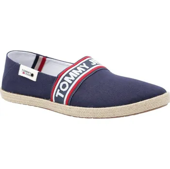 Pánské pantofle Tommy Jeans Espadrilky Stripe Summer | Barva:tmavě modrá | Velikost:44