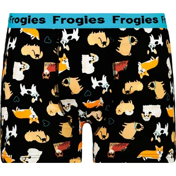 Boxerky Pánské boxerky Frogies Dogs Love Frogies černá 1787249
