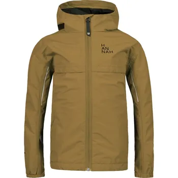 Dětská bunda Hannah Born Jr ecru olive 122-128