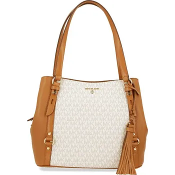 Módní doplněk Michael Kors Hobo kabelka Carrie | Barva:béžový | Velikost:OS