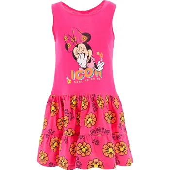Dívčí šaty Dívčí šaty DISNEY MINNIE ICON růžové Velikost: 104
