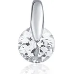 JVD Dámský ocelový přívěsek s velkým zirkonem SSSTP2009G5