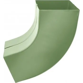 okap Koleno pozinkované hranaté trávově zelené 120 mm