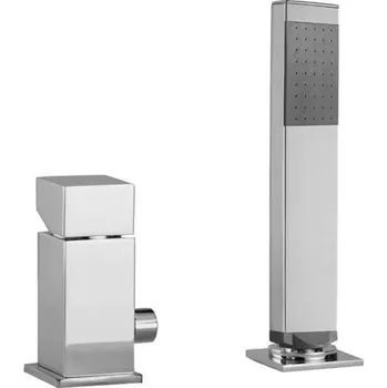 Vodovodní baterie Vanová baterie Paffoni Level bez výtokového ramena chrom LEC041CR