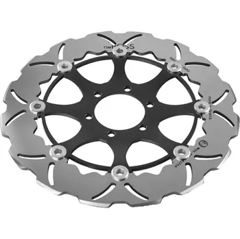 Brzda pro motocykl Moto Guzzi Daytona 1000 ie 1992-1996 brzdový kotouč přední TSUBOSS BRAKE RACING (EBC MD2001X, EBC MD2001XC, EBC VR2001BLK, EBC MD2001LS,&nbsp;EBC MD2001RS,&nbsp;Ferodo FMD0121,&nbsp;Newfren DF5167AF,&nbsp;NG 404,&nbsp;TRW MSW221 (shodné s těmito brzdovými kotouči))