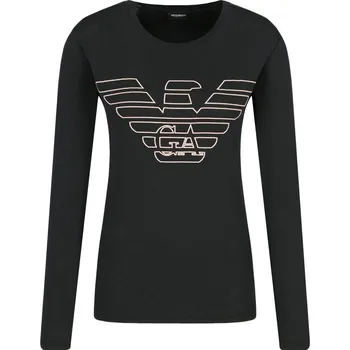 Dámské tričko Emporio Armani Halenka | Barva:černý | Velikost:S