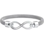 Dámský náramek Infinity Pipin z chirurgické oceli KMM116483