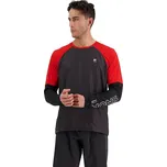 dres Mons Royale Tarn Merino Shift Wild Jersey LS - Retro Red/Black M