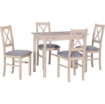 Jídelní set Jídelní set 4+1 Alfred Vyberte Tkaninu:: Tkanina 1, Vyberte Moření:: Komplet olše