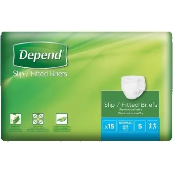 Inkontinenční kalhotky Depend Slip Normal inkont.kalhotky vel.S 15ks
