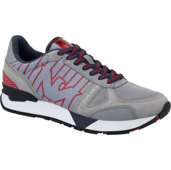 Pánské tenisky Emporio Armani Tenisky s přídavkem kůže | Barva:šedý | Velikost:41